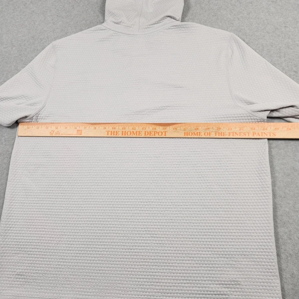 Southern Tide Hoodie XL Gray Scuttle Performance 1/4 Zip Golf Virginia Tech NCAA